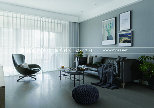 台州天韵水岸-铭品装饰【毛坯房家装】【现代轻奢】166方