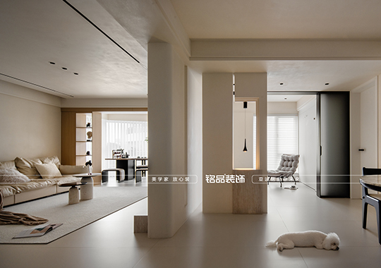 台州-天悦外滩 铭品装饰【毛坯房家装】【现代极简】180方