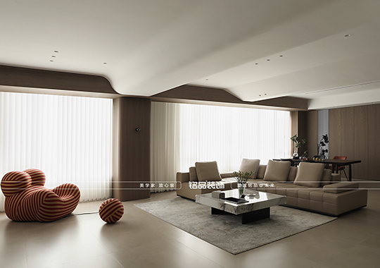 台州-春风悦鸣府 铭品装饰【毛坯房家装】【意式极简】180方