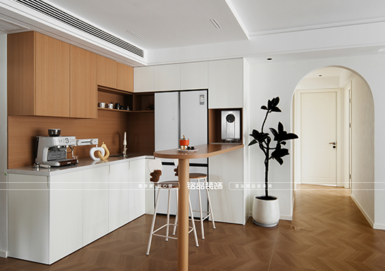 台州-梧桐府 铭品装饰【毛坯房家装】【奶油原木风】135方