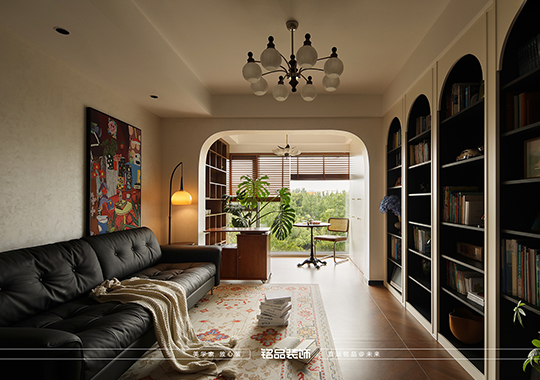 台州-江辰苑 铭品装饰【毛坯房家装】【复古奶油】90方