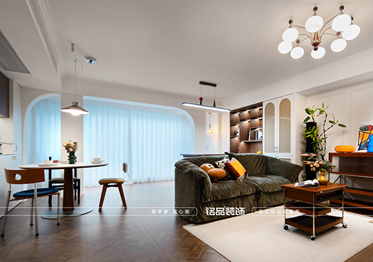 台州-梧桐府 铭品装饰【毛坯房家装】【中古风】120方