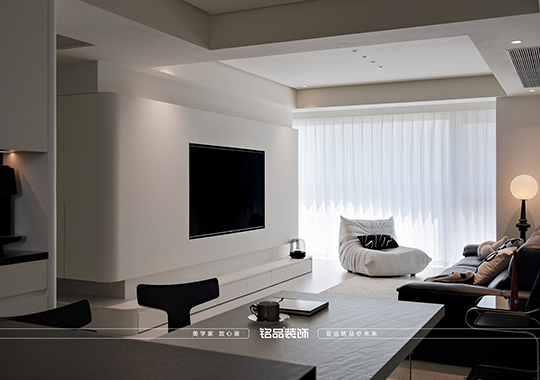 台州-山海映和 铭品装饰【毛坯房家装】【黑白极简】120方